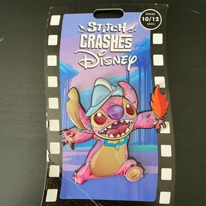 Limited Release Stitch Crashes Pocahontas Pin